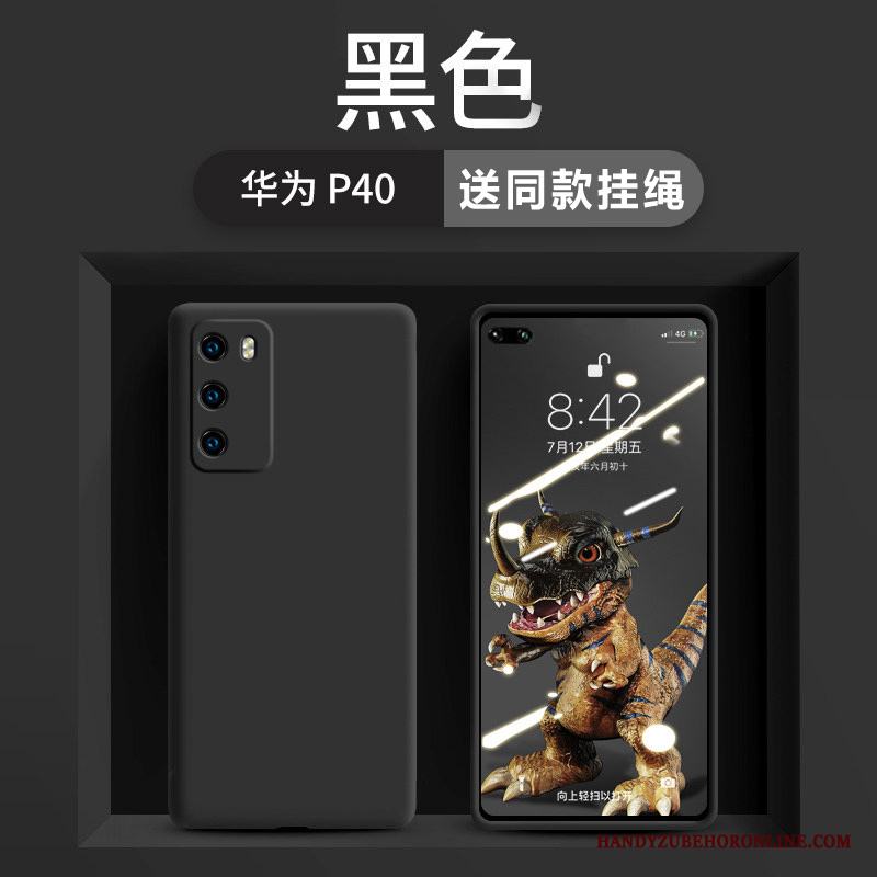 Huawei P40 Skal Telefon Trend Varumärke Skydd Högt Utbud Fallskydd Vit Mjuk