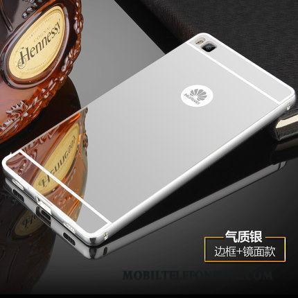 Huawei P8 Bakre Omslag Ljusblå Skydd Lättnad Skal Telefon Slim Fodral