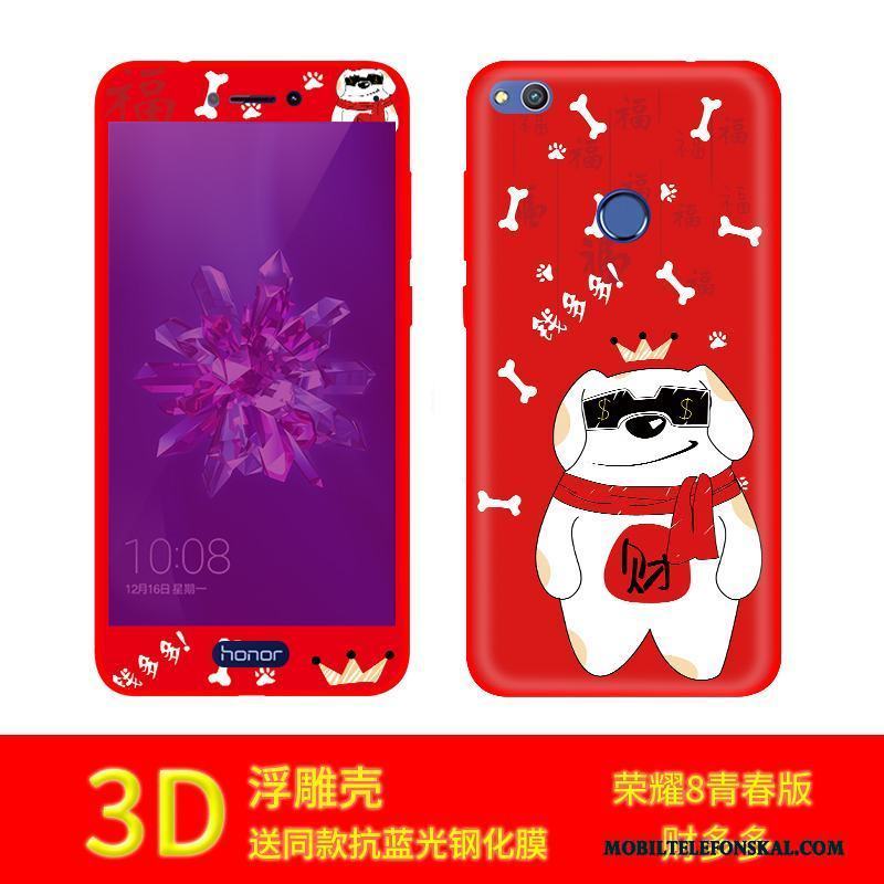 Huawei P8 Lite 2017 Fodral Skydd Röd Ungdom Kreativa Personlighet Skal Telefon
