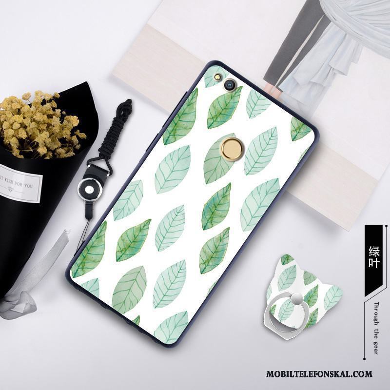 Huawei P8 Lite 2017 Mjuk Ungdom Kreativa Grön Fodral Skal Telefon All Inclusive