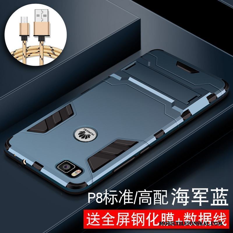 Huawei P8 Lite Blå Fodral Hög Skydd Ungdom Skal Telefon Fallskydd