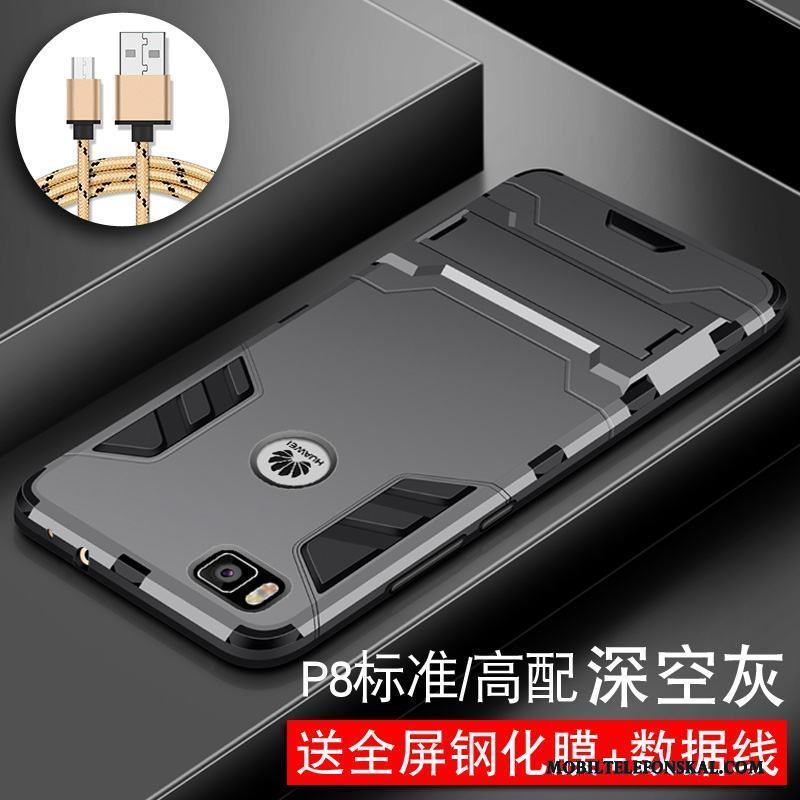 Huawei P8 Lite Blå Fodral Hög Skydd Ungdom Skal Telefon Fallskydd