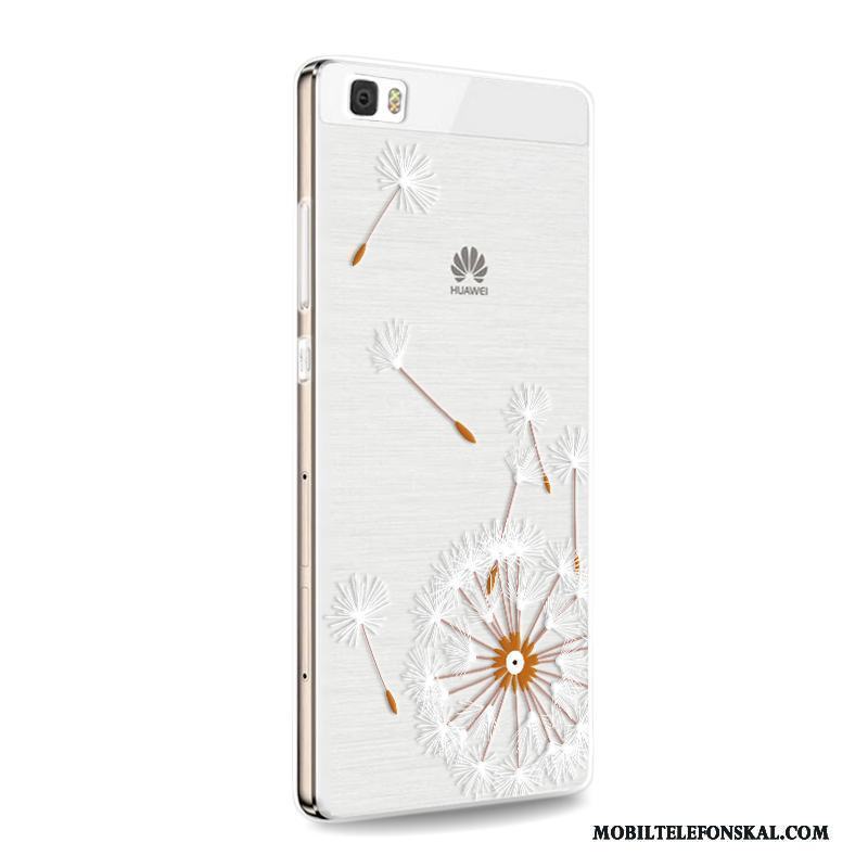 Huawei P8 Lite Skal Mobil Telefon Rosa Skydd Mjuk Ungdom Silikon Fallskydd