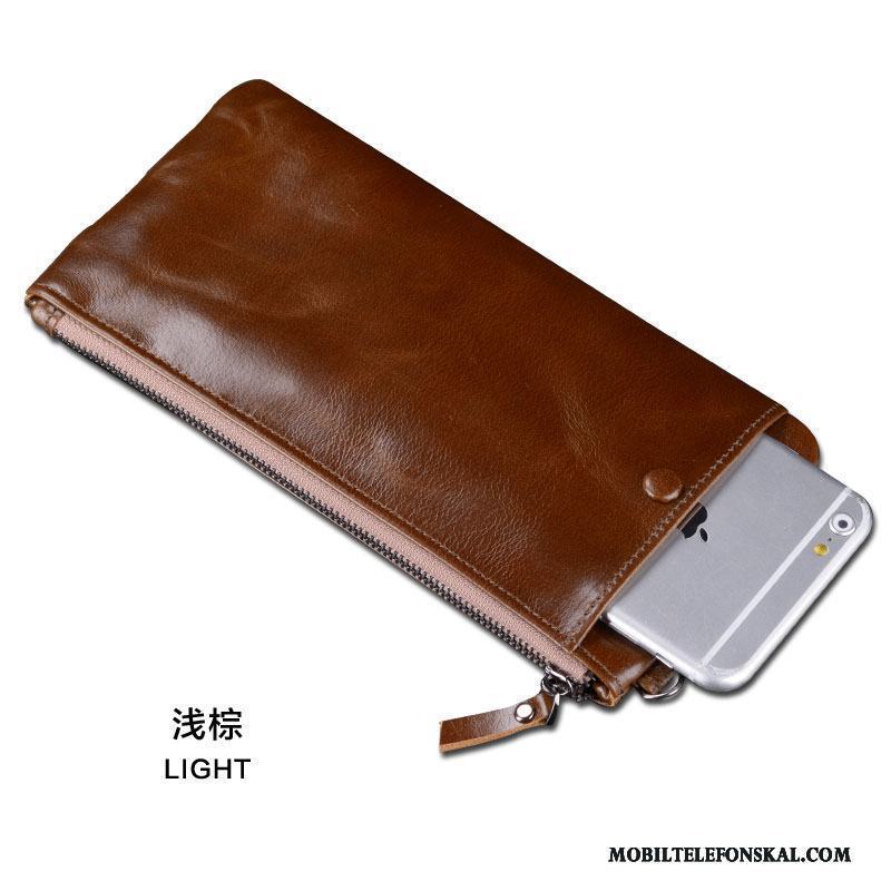 Huawei P8 Lite Skal Skydd Plånbok Mobil Telefon Väska Läderfodral Ungdom Ljusblå
