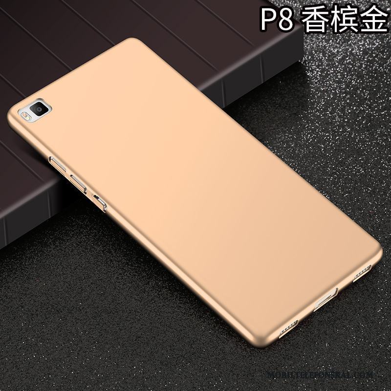 Huawei P8 Lite Skydd Personlighet Nubuck Röd Skal Telefon Kreativa Ungdom