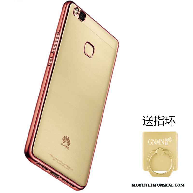 Huawei P9 Lite Mobil Telefon Silikon Guld Skal Ungdom Fodral Mjuk