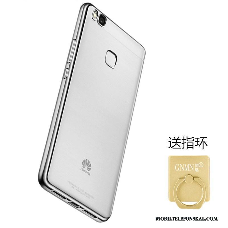 Huawei P9 Lite Mobil Telefon Silikon Guld Skal Ungdom Fodral Mjuk