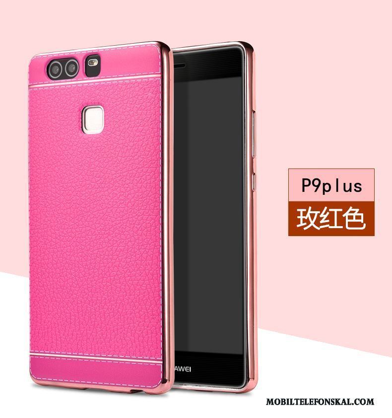 Huawei P9 Plus All Inclusive Skydd Skal Telefon Silikon Fallskydd Mjuk Röd