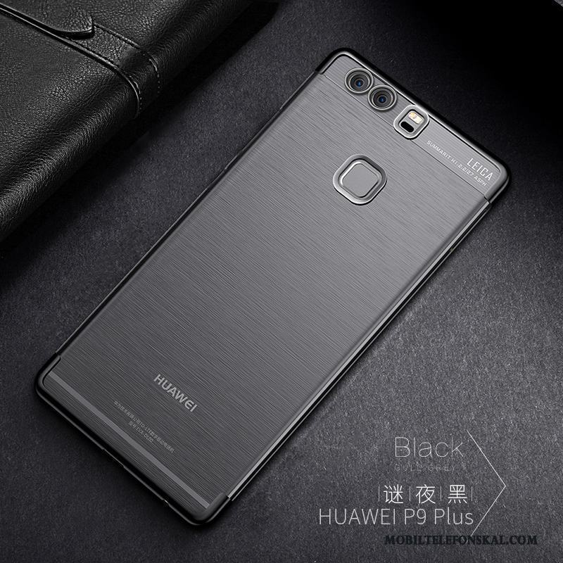 Huawei P9 Plus Fallskydd Skal Telefon Mjuk Silikon Transparent Slim Mobil Telefon