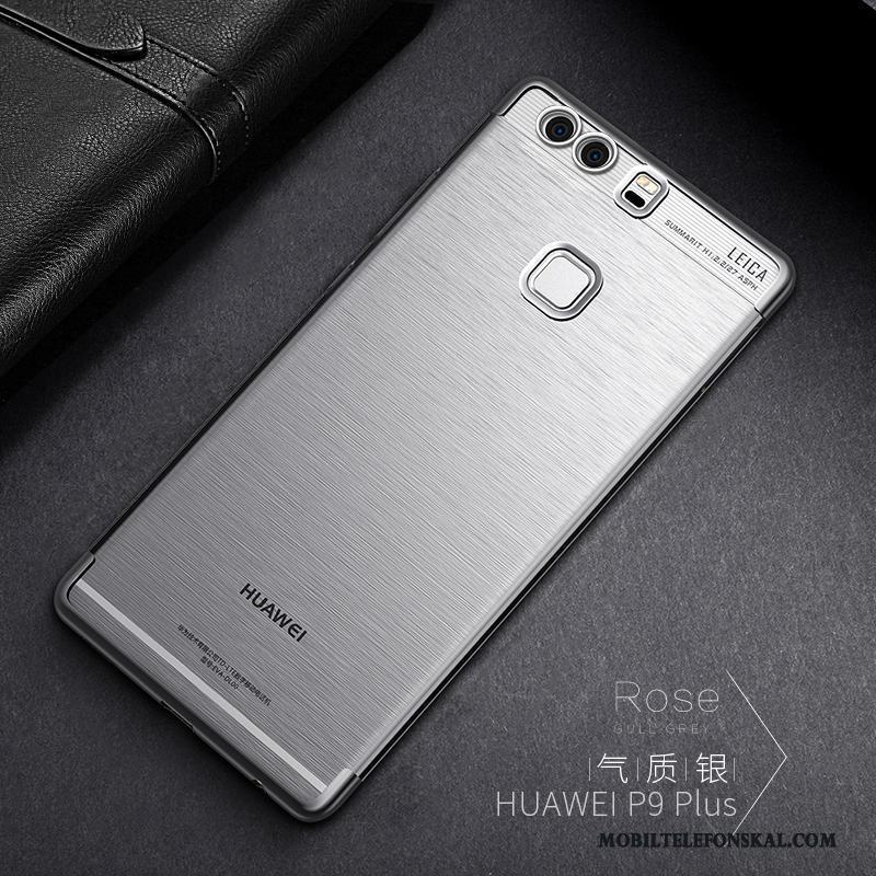 Huawei P9 Plus Fallskydd Skal Telefon Mjuk Silikon Transparent Slim Mobil Telefon