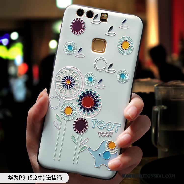 Huawei P9 Plus Fallskydd Vacker Mjuk Skal Telefon All Inclusive Tecknat Trend Varumärke