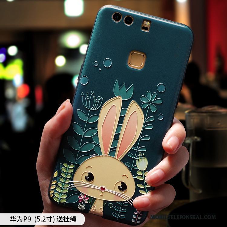 Huawei P9 Plus Fallskydd Vacker Mjuk Skal Telefon All Inclusive Tecknat Trend Varumärke