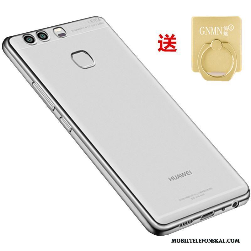 Huawei P9 Plus Mobil Telefon Guld Skal Silikon Skydd Mjuk Fodral