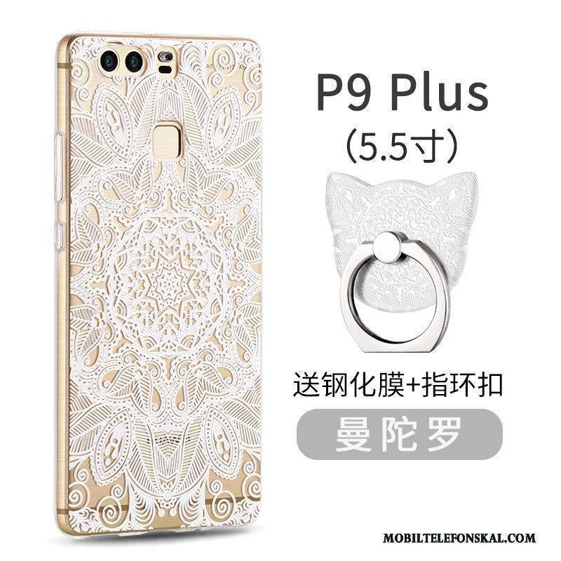 Huawei P9 Plus Silikon Skydd Fodral Skal Telefon Nubuck Ljusblå All Inclusive