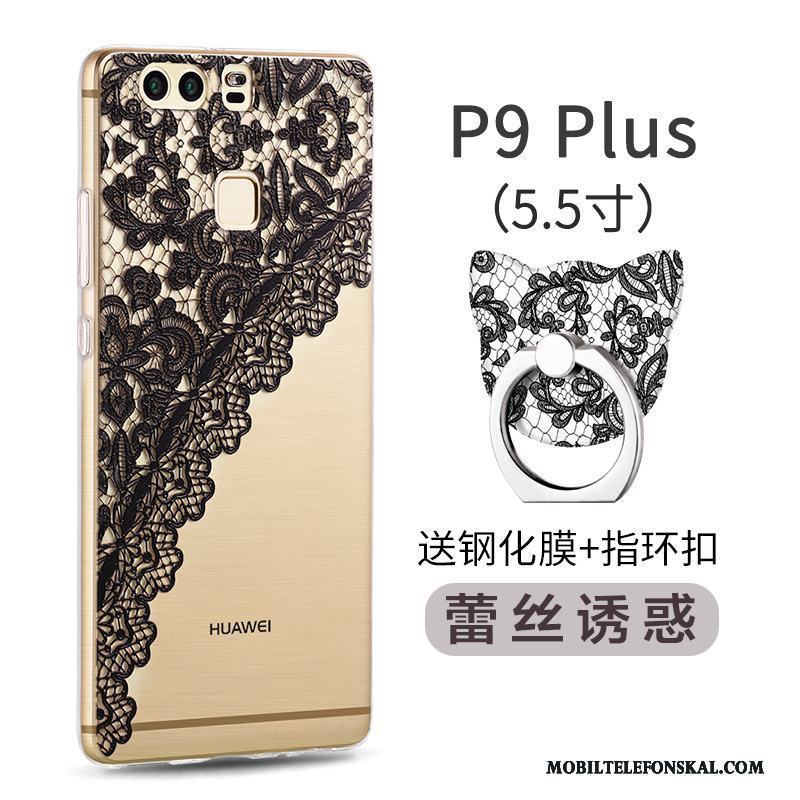 Huawei P9 Plus Silikon Skydd Fodral Skal Telefon Nubuck Ljusblå All Inclusive