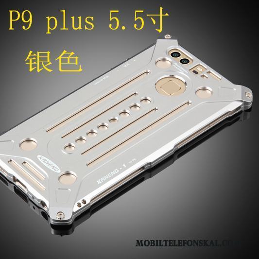 Huawei P9 Plus Silver Frame Skal Skydd Fodral Metall Telefon