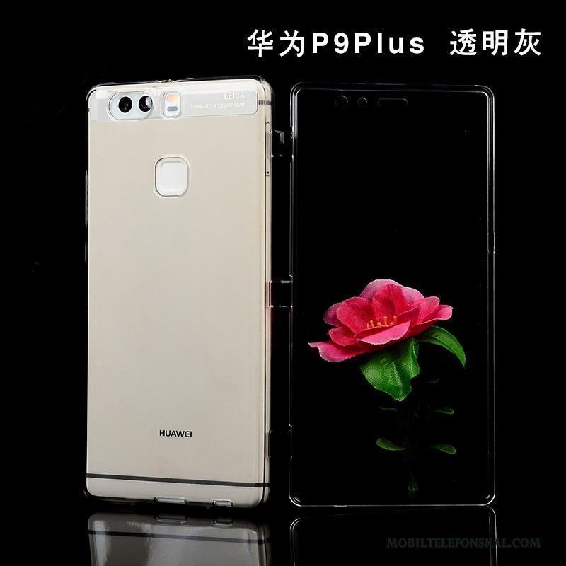 Huawei P9 Plus Skal Mjuk Purpur Clamshell Silikon Skydd Mobil Telefon Fallskydd