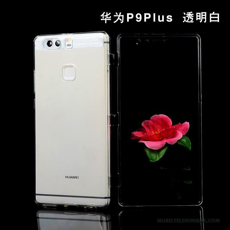 Huawei P9 Plus Skal Mjuk Purpur Clamshell Silikon Skydd Mobil Telefon Fallskydd