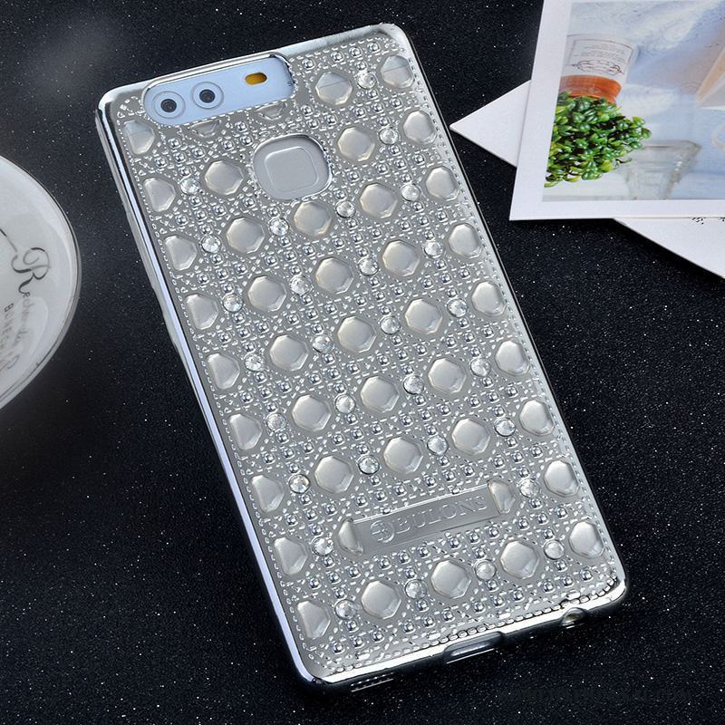 Huawei P9 Skal All Inclusive Kreativa Mjuk Silver Personlighet Fodral Skydd