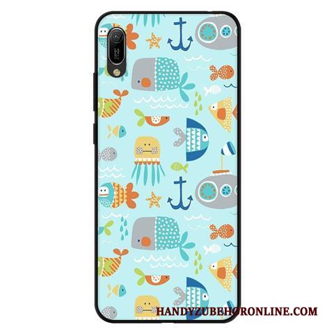 Huawei Y6 2019 Kyla Mobil Telefon Skal Skydd Mjuk Svart Fallskydd