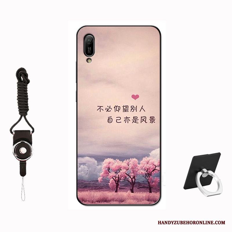 Huawei Y6 2019 Mobil Telefon Skydd Skal Telefon Härdning All Inclusive Anpassa Mjuk