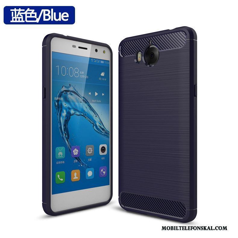 Huawei Y6 Pro 2017 Mjuk All Inclusive Fallskydd Skal Telefon Silikon Fodral Röd