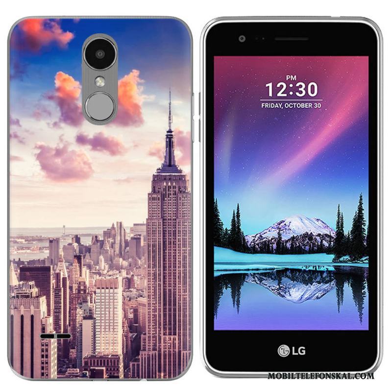 Lg K4 2017 Grön Landskap Europa Silikonskal Fodral Mobil Telefon Skal Telefon