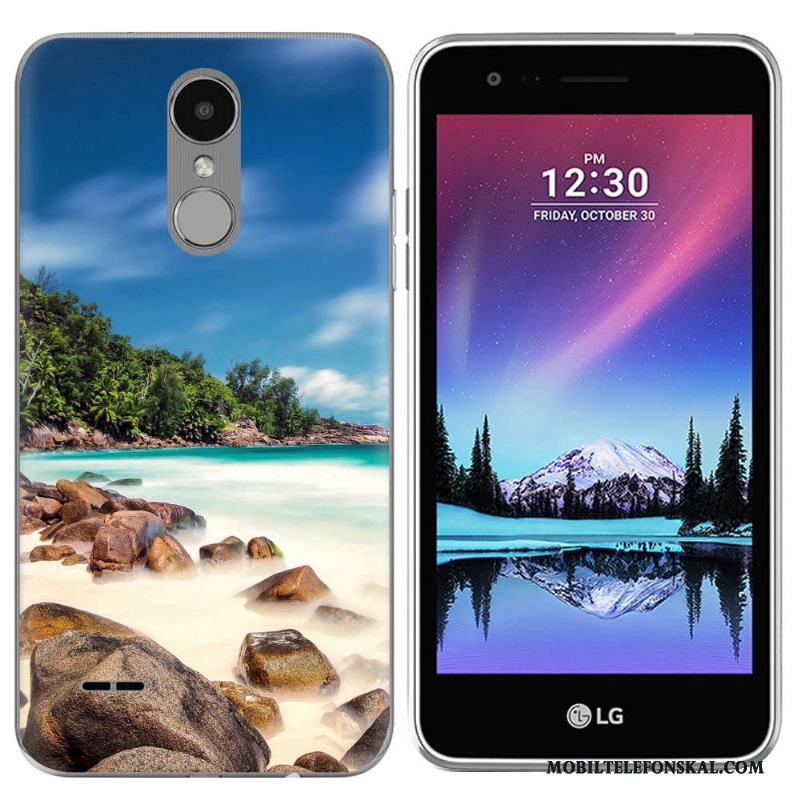 Lg K4 2017 Grön Landskap Europa Silikonskal Fodral Mobil Telefon Skal Telefon