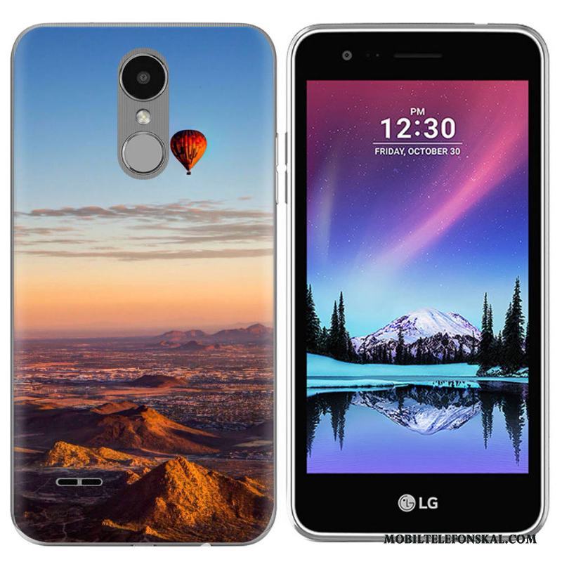 Lg K4 2017 Grön Landskap Europa Silikonskal Fodral Mobil Telefon Skal Telefon