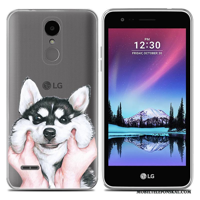 Lg K4 2017 Vit Mobil Telefon Tecknat Skal Fodral Mjuk All Inclusive