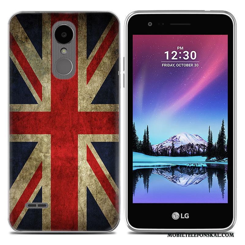 Lg K4 2017 Vit Mobil Telefon Tecknat Skal Fodral Mjuk All Inclusive