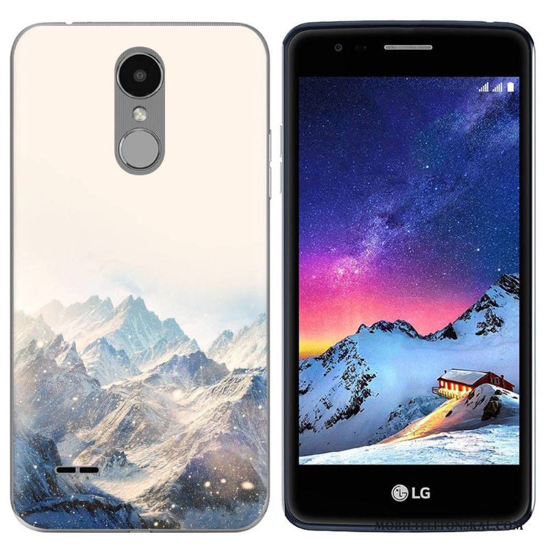 Lg K8 2017 Skal Vit Europa Landskap Telefon Ny Mjuk