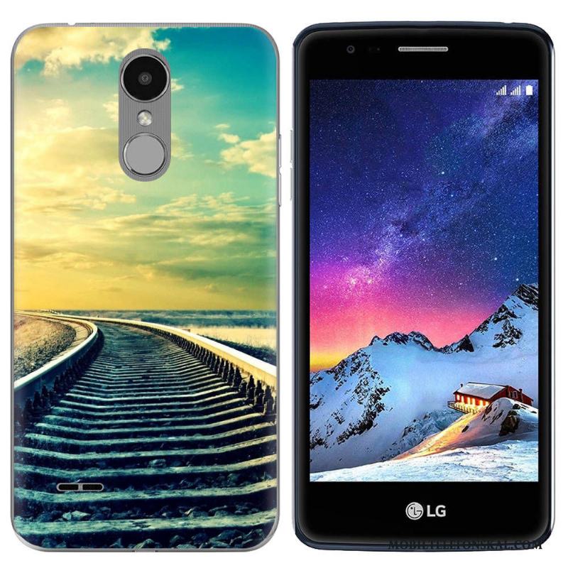 Lg K8 2017 Skal Vit Europa Landskap Telefon Ny Mjuk