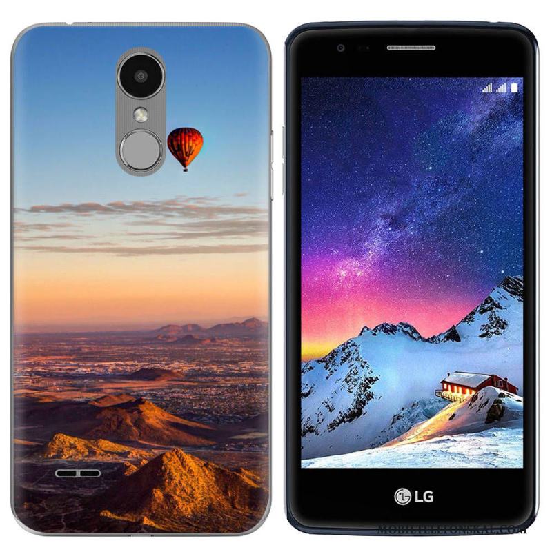 Lg K8 2017 Skal Vit Europa Landskap Telefon Ny Mjuk