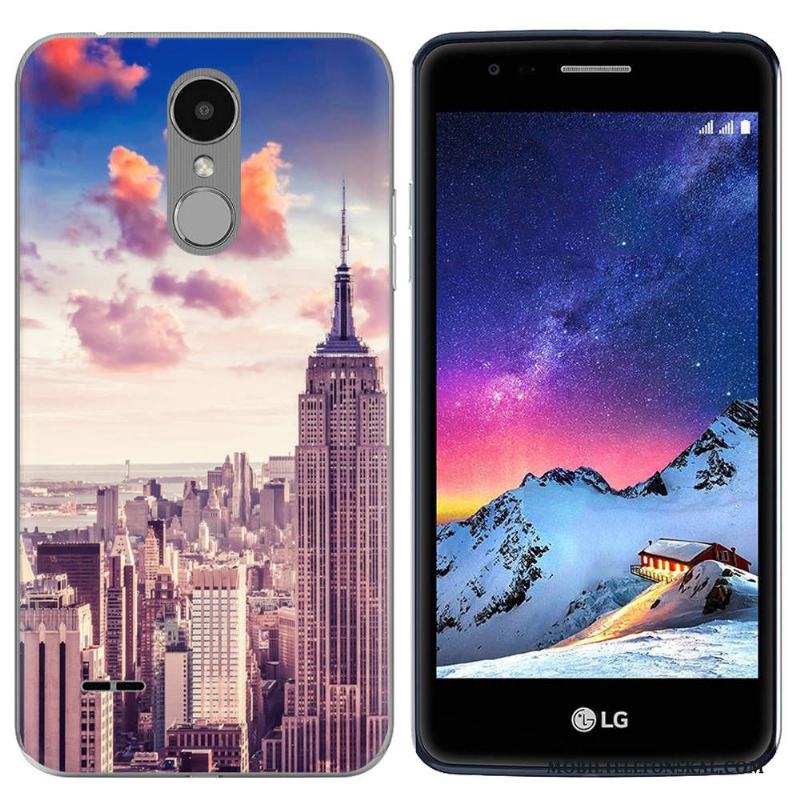 Lg K8 2017 Skal Vit Europa Landskap Telefon Ny Mjuk