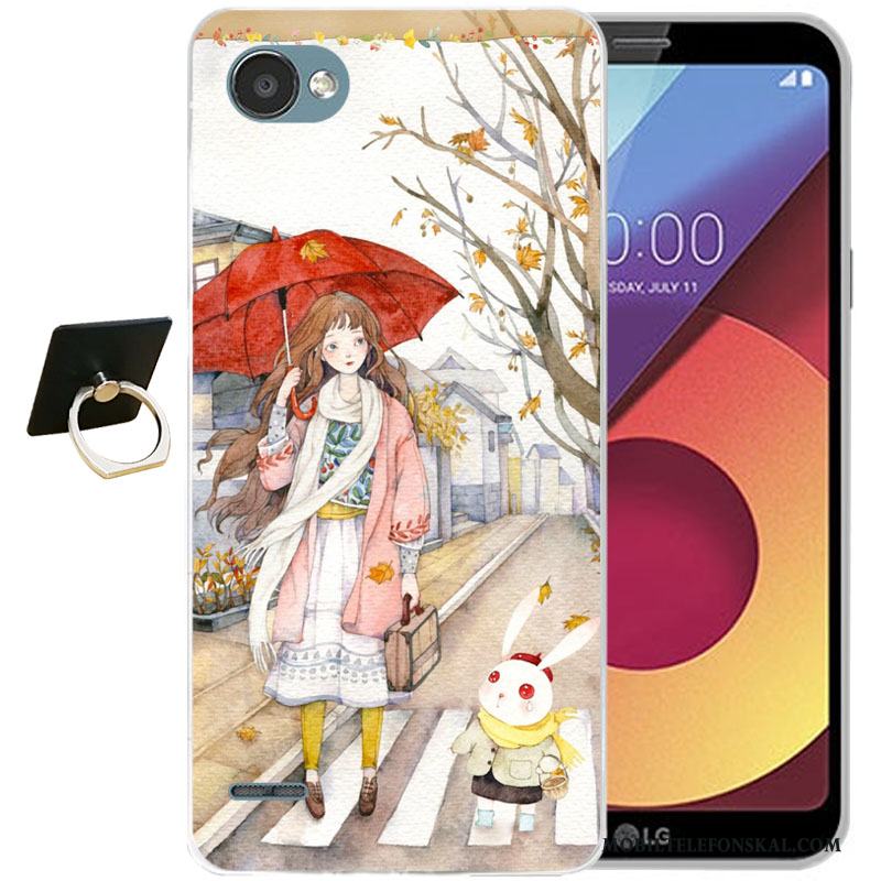 Lg Q6 Skal Telefon Tecknat Skydd All Inclusive Fallskydd Mjuk Lättnad