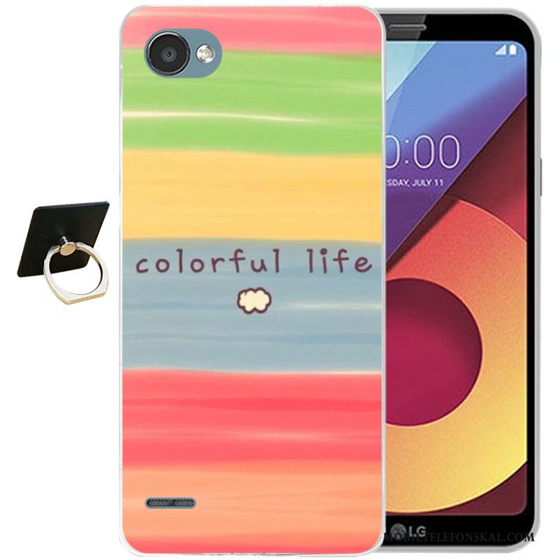 Lg Q6 Skal Telefon Tecknat Skydd All Inclusive Fallskydd Mjuk Lättnad