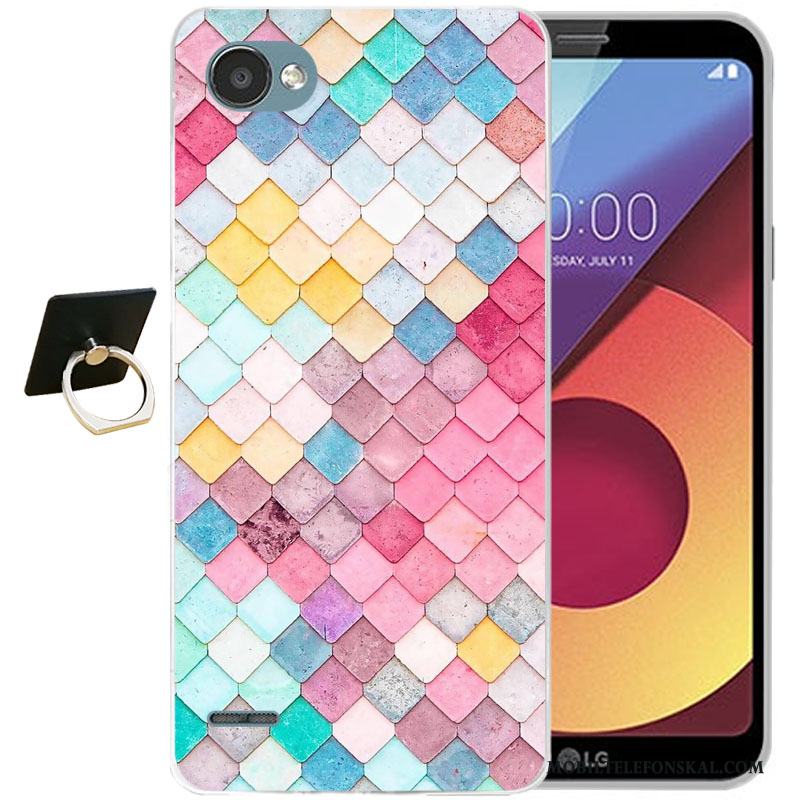 Lg Q6 Skal Telefon Tecknat Skydd All Inclusive Fallskydd Mjuk Lättnad