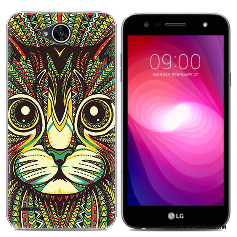 Lg X Power 2 Skal Mjuk Vit Trend Mobil Telefon Transparent Målade Fodral