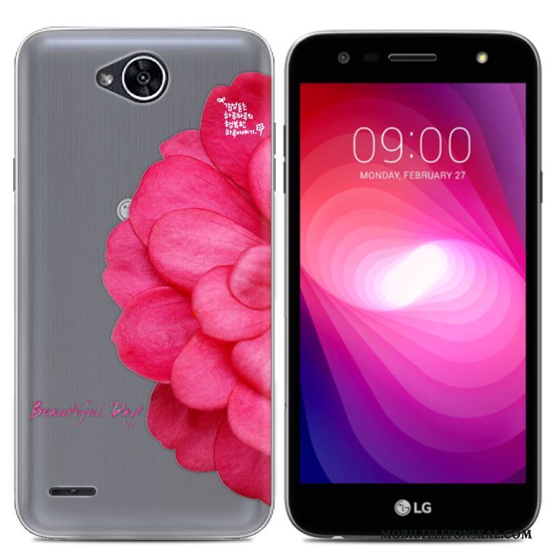 Lg X Power 2 Skal Mjuk Vit Trend Mobil Telefon Transparent Målade Fodral