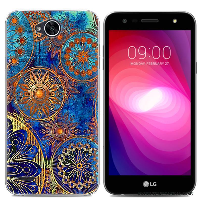 Lg X Power 2 Skal Mjuk Vit Trend Mobil Telefon Transparent Målade Fodral