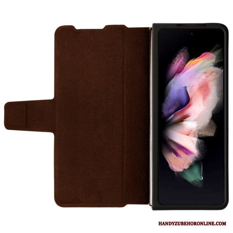 Läderfodral Samsung Galaxy Z Fold 4 Nillkin Konstläder