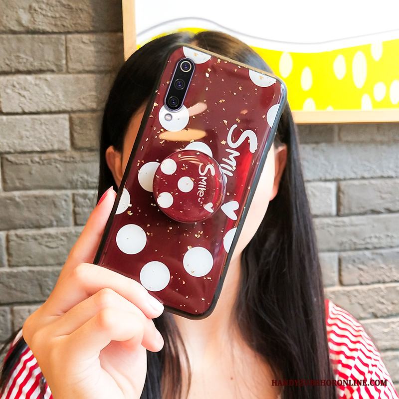 Mi 9 Lite Retro Trend Leopard Liten Skal Telefon Guld Totem