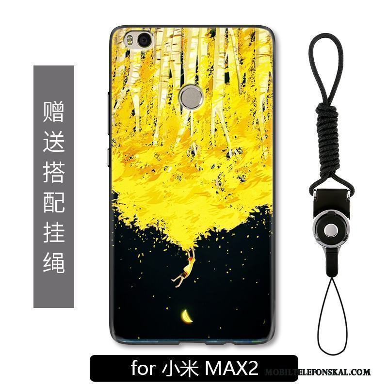 Mi Max 2 Personlighet Kreativa Skydd Liten All Inclusive Blå Skal Telefon