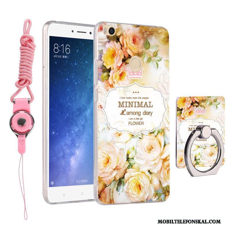 Mi Max 2 Rosa Liten Ring Kreativa Skydd Skal Telefon Trend