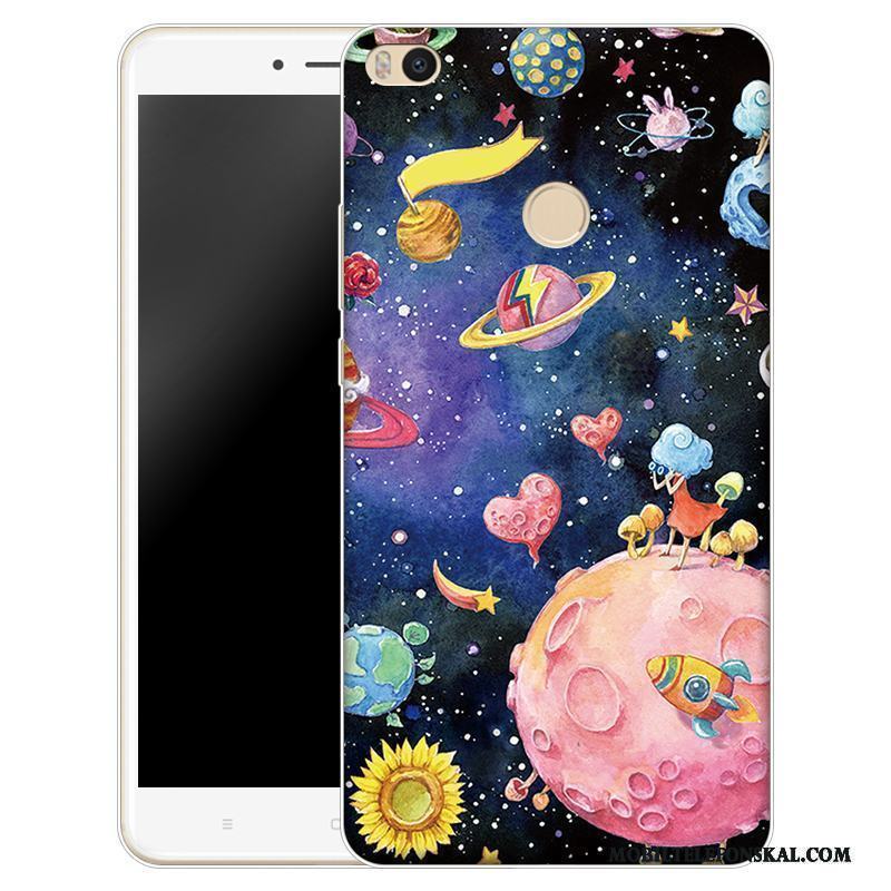 Mi Max 2 Silikon Skal Telefon Rosa Fallskydd Fodral Tecknat Mjuk