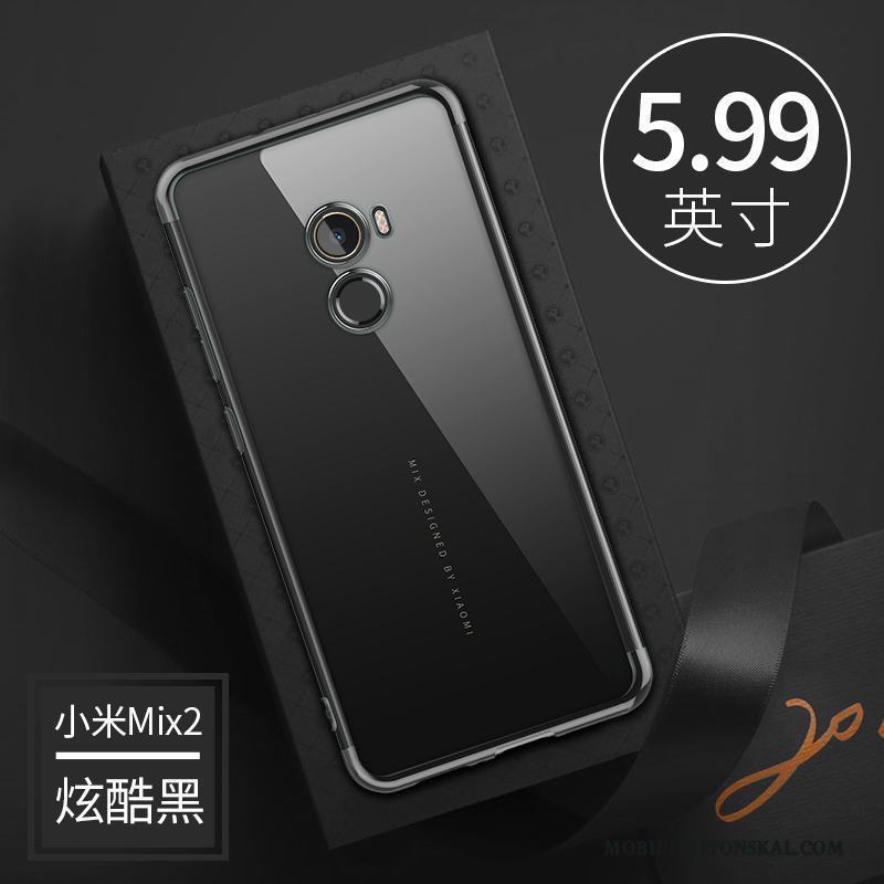 Mi Mix 2 Fodral Mjuk Skal Telefon All Inclusive Silikon Transparent Liten