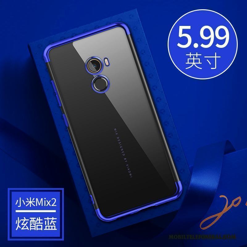 Mi Mix 2 Fodral Mjuk Skal Telefon All Inclusive Silikon Transparent Liten