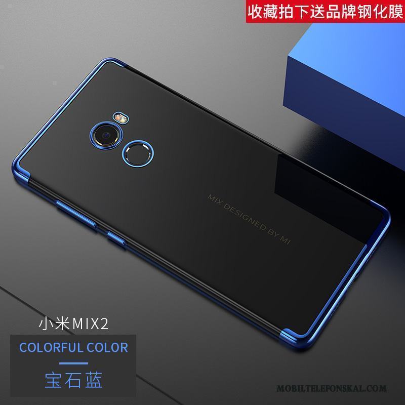 Mi Mix 2 Silikon Personlighet Fodral Skydd Liten Slim Skal Telefon