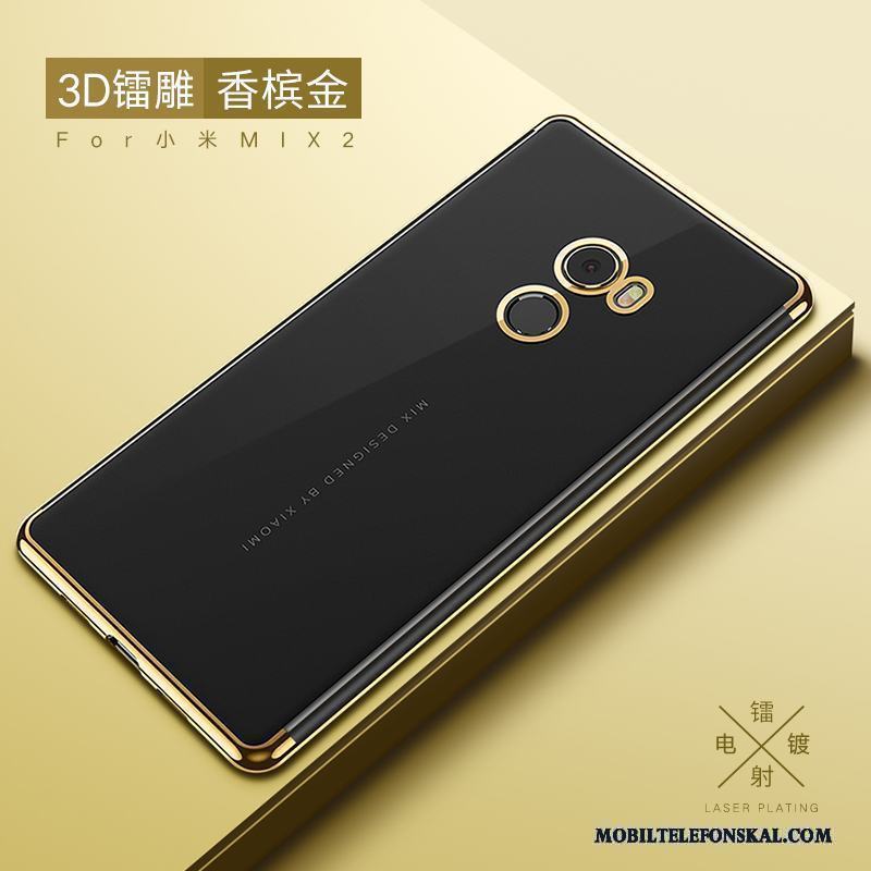 Mi Mix 2 Transparent Fodral Skydd Skal All Inclusive Slim Liten